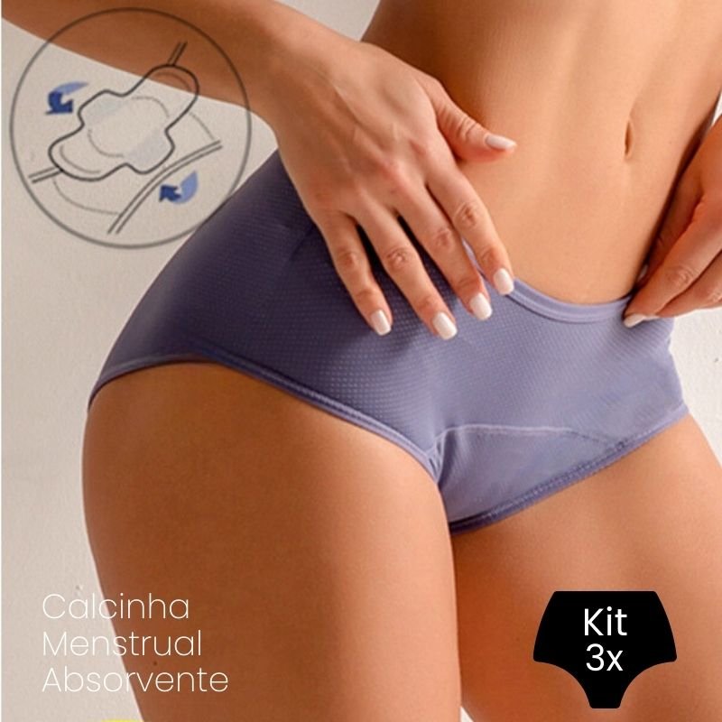 Calcinha Menstrual Absorvente Safe Day 01 Calcinha Menstrual Absorvente Safe Day 024