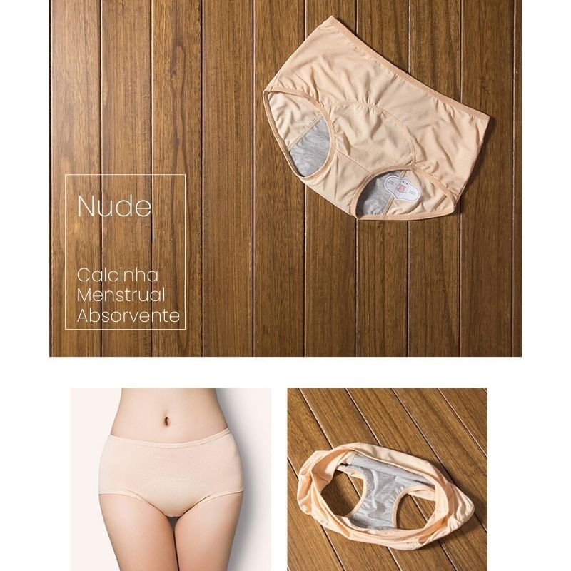 Calcinha Menstrual Absorvente Safe Day 04