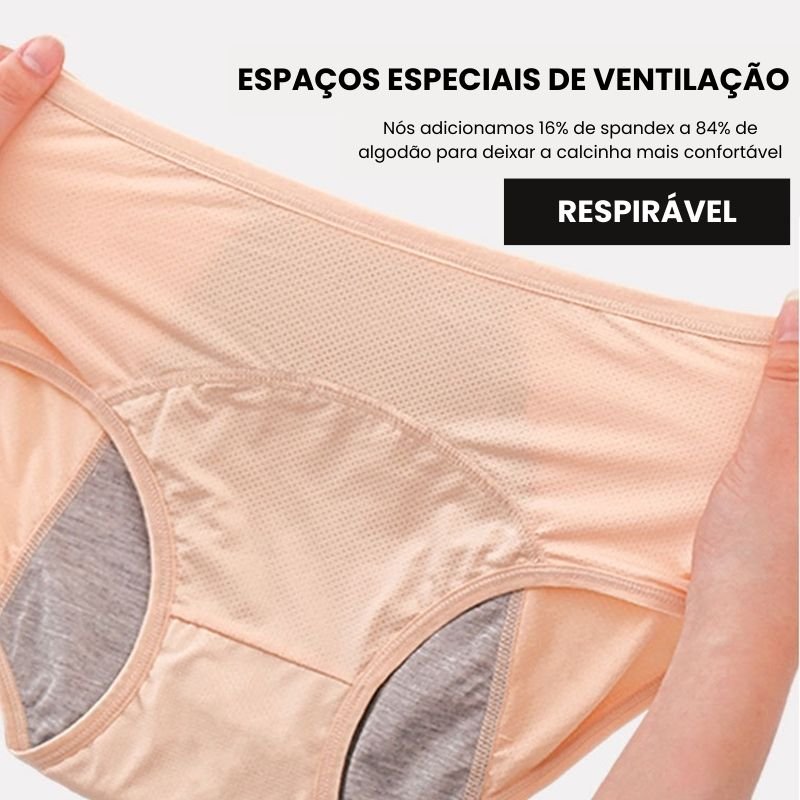 Calcinha Menstrual Absorvente Safe Day 02